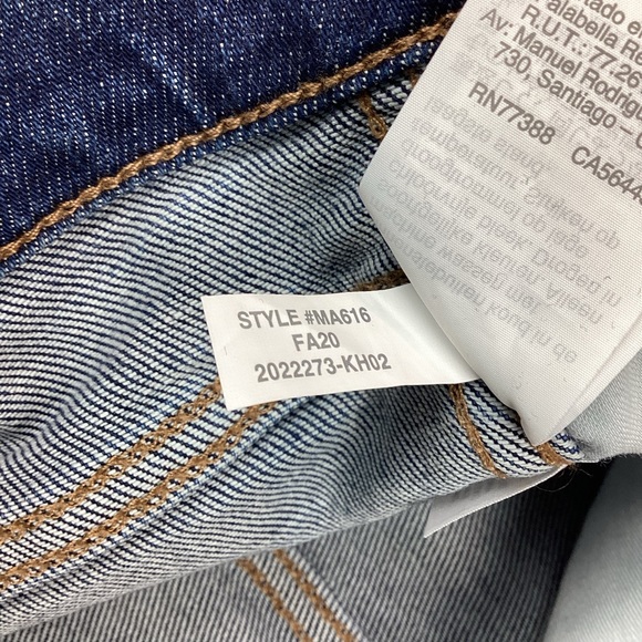 Madewell 10” High Rise Skinny Jeans Blue Like New - Picture 13 of 13